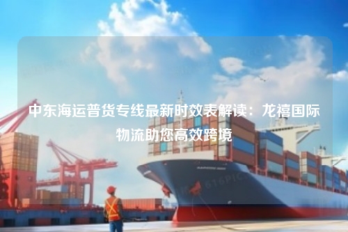 中东海运普货专线最新时效表解读：龙禧国际物流助您高效跨境