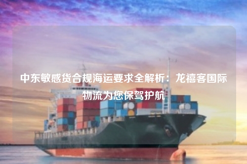 中东敏感货合规海运要求全解析：龙禧客国际物流为您保驾护航