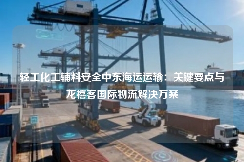 轻工化工辅料安全中东海运运输:关键要点与龙禧客国际物流解决方案