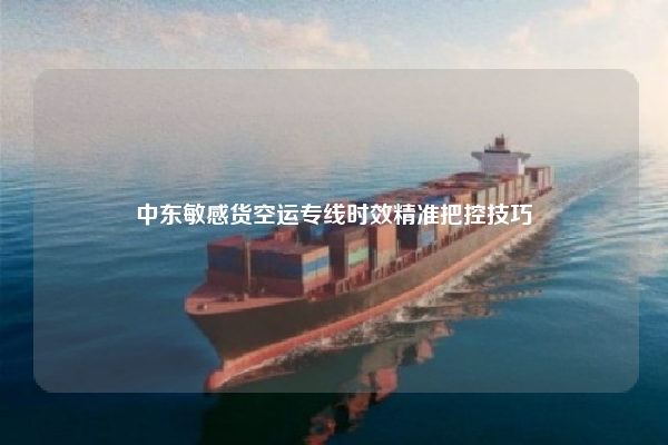 中东敏感货空运专线时效精准把控技巧