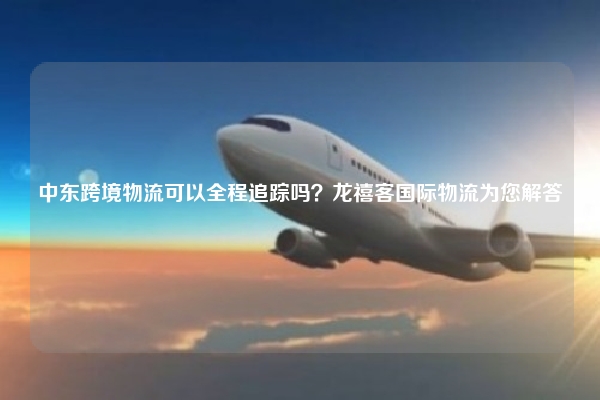 中东跨境物流可以全程追踪吗?龙禧客国际物流为您解答