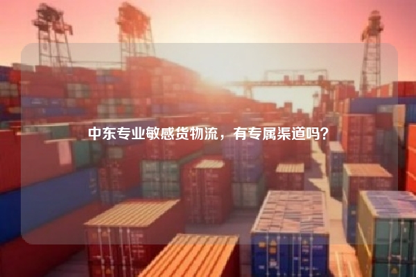 中东专业敏感货物流,有专属渠道吗?