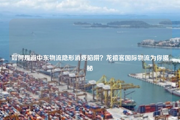 如何规避中东物流隐形消费陷阱？龙禧客国际物流为你揭秘