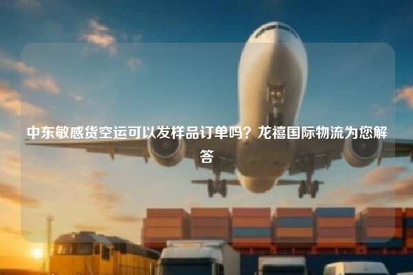 中东敏感货空运可以发样品订单吗?龙禧国际物流为您解答