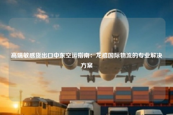 高端敏感货出口中东空运指南:龙禧国际物流的专业解决方案