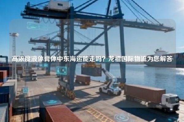高浓度液体膏体中东海运能走吗？龙禧国际物流为您解答