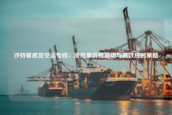 沙特敏感货空运专线:淡旺季价格波动与高效应对策略