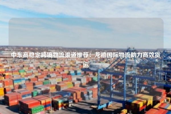 中东高稳定跨境物流渠道推荐:龙禧国际物流助力高效货运